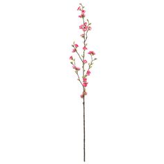 Plum Blossom Stem 102Cm Pink Artificial Flowers And Plants, Boy Tattoos, Orchid Care, Spine Tattoos, Plum Blossom, Pastel Wallpaper, Painting Art Projects