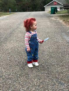 Chucky doll costume toddler kids Chucky Baby Costume, Kids Chucky Costume, Annabelle Costume, Doll Fancy Dress