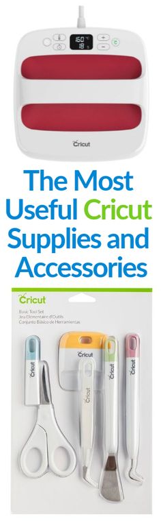 the most useful cricut supplies and accessories