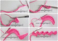 crochet instructions for the heart stitch