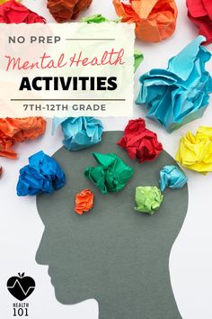 With growing awareness, schools are increasing the amount of mental health curriculum that is incorporated into classrooms- kindergarten through high school during those tough teenage years!  Here you will find mental health lesson plans full of tips and mental health activities aimed at teenagers. Besides being easy to implement right away, your teens will find them fun, engaging and perspective changing! #mentalhealth #healthclass #lifeskills Health Lesson Plans, Arts And Crafts Ideas, Art Therapy Projects, Health Class, Activities For Teens, Counseling Activities