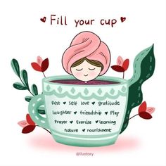 The World Can Wait, Fill Your Cup, Today's Quote, Cute Inspirational Quotes, Cute Images With Quotes, Morning Affirmations, Mind Body And Soul, Self Care Activities, Daily Inspiration Quotes