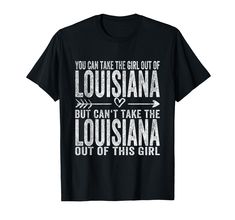 PRICES MAY VARY. This cool retro distressed Louisiana design is the best gift for girls who is from Louisiana . Perfect birthday or Christmas gift for girls from Louisiana. Did your mom, daughter or any friend grow up in Louisiana, then get this funny retro design for them. Makes also a great birthday gift for women from Louisiana. Lightweight, Classic fit, Double-needle sleeve and bottom hem Louisiana Design, Louisiana Gifts, Best Gifts For Girls, Birthday Gift For Women, Christmas Gifts For Girls, Great Birthday Gifts, Gift For Girls, Home T Shirts, Mom Daughter