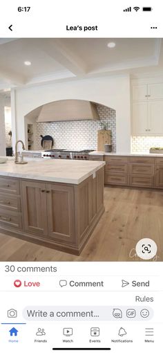 an image of a kitchen that is on the app