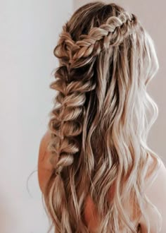 Boho Wedding Hairstyles, Bride Hairstyles For Long Hair, Bridemaids Hairstyles, Boho Wedding Hair