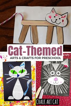 cat themed arts and crafts for preschool