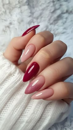 #unhas #unhasdediva #unhasdeluxo Unghie Sfumate, Ideas Uñas, Casual Nails, Chic Nails, Stiletto Nails, Cute Acrylic Nails, Fall Nails, Nude Nails, Mani Pedi