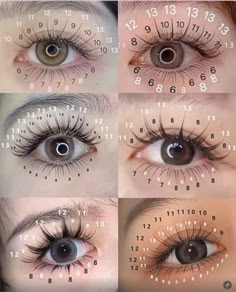 Peekaboo Color Lash Extensions, Anime Lash Extensions Mapping, Korean Lash Extensions, Manga Lashes Extensions, Anime Eyelash Extensions, Anime Lash Extensions, Manga Eyelashes, Smile Tips, Doll Lashes