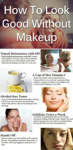 Look Good Without Makeup, Healthy Skin Tips, Beauty Remedies, Moisturizer With Spf, Without Makeup, Health And Beauty Tips, Skin Tips, Beauty Treatments, Facial Care