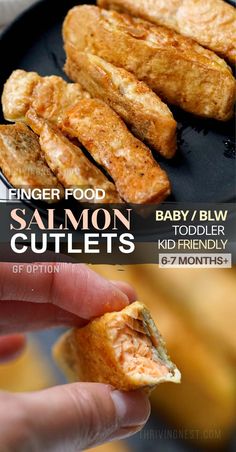 salmon cutlets Baby Salmon Recipe, Salmon Recipe For Baby, Blw Salmon Recipe, Blw Salmon, Blw Salmon Cakes, Toddler Salmon Recipe, Salmon For Toddlers, Salmon Cakes For Baby, Baby Salmon Cakes