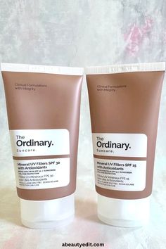 The Ordinary Sunscreen Review The Ordinary Sunscreen, The Ordinary Oily Skin, The Ordinary Vitamin C Guide, The Ordinary For Dry Skin, Ordinary Sunscreen, Ordinary Skincare Routine, Sunscreen For Oily Skin, The Ordinary Retinol, The Ordinary Lactic Acid