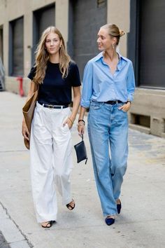 Minimal Stil, Minimalist Moda, Looks Jeans, Look Jean, Looks Street Style, Street Style Summer, Street Style Looks, Mode Inspiration