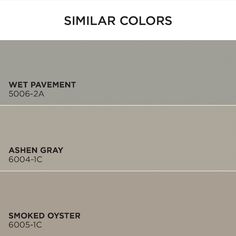 four shades of gray with the same color