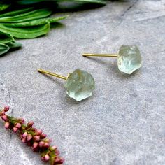 New Estrella & Luna Raw Green Amethyst Gemstone Earrings. Sterling Silver Or 14k Gold Plated Hypoallergenic Posts. Handmade In The Usa. February Birthstone Green Amethyst Strengthens Peace And Calm, And Brings Generosity, Growth, Health, Happiness, Harmony, Stability, And Fertility. Green Is The Colour Of Nature And As Such It Helps Relieving Tensions And Irritation. It Symbolises Self Respect And Wellbeing. Raw Crystal Earrings, Green Amethyst Earrings, Raw Stone Earring, Garnet Crystal, Rose Quartz Earrings, Moonstone Crystal, Raw Amethyst, Gemstone Stud Earrings, February Birthstone