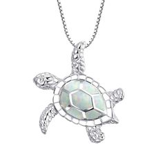 PRICES MAY VARY. Turtle necklace: the beautiful meaning of turtle for women is health, longevity, luck, and a persistent attitude towards life. Ocean Necklace: when LRGKMCWTOB Team designed sea turtle necklaces - turtle jewelry for women , the idea they wanted to convey is more that you can slow down and enjoy the beautiful life now. Turtle necklace for women: our turtle jewelry is made of 925 sterling silver and white/blue opal, which is hypoallergenic, nickel-free, lead-free, and cadmium-free. Sea Turtle Jewelry Silver, Turtle Slippers, Sea Turtle Jewelry, Romancing The Stone, White Diamond Necklace, Popular Necklaces, Sea Turtle Necklace, Turtle Jewelry, Chantel Jeffries