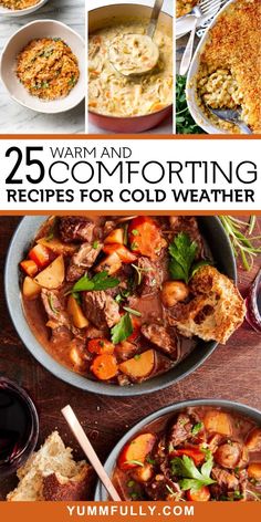 25 warm and comforting recipes for cold weather