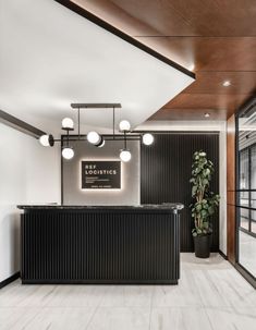 the reception area is clean and ready for guests to use it as an office space