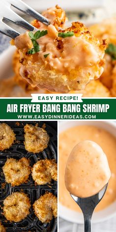 air fryer bang bang shrimp is an easy dinner recipe