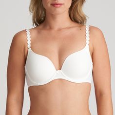 Heartshape bra with comfortably moulded cups and an elegant cut.  A subtle softer take on white, Natural looks great against any skin type. Elegant Push-up Nursing Bra With Removable Cups, Elegant Underwire Nursing Bra With Soft Touch, Elegant Push-up Nursing Bra, Elegant Soft Touch Bra, Elegant Full Cup Soft Touch Bra, Elegant Full Cup Bra With Soft Touch, White Push-up Nursing Bra With Removable Cups, Elegant White Nursing Bra With Removable Pads, White Nursing Bra With Removable Cups And Underwire