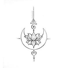 a lotus tattoo design on the back of a woman's arm and shoulder,