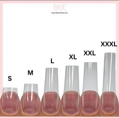 Nail Shape Chart, Types Of Nails Shapes, Shape Chart, Uk Nails, Nail Prices, Nagel Tips, Simple Gel Nails, Girly Acrylic Nails, Unique Acrylic Nails