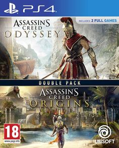 two video game covers for the playstation 4 and ps4, one with an image of a