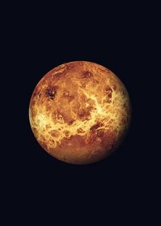 an image of the planet venus taken from space