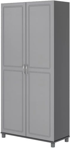 Kendall Gray 36" Utility Storage Cabinet | RC Willey Kendall Gray, Utility Storage Cabinet, Utility Cabinets, Utility Storage, Garage Ideas, Storage Cabinet, Garage