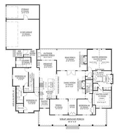 the first floor plan for a new home