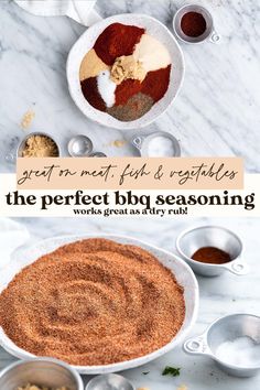 the perfect big seasoning recipe for meats and spices