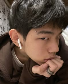 Toxic Boy, Sketches Ideas, Piercing Inspo, Asian Man, Korean Ulzzang, Cute Asian Guys