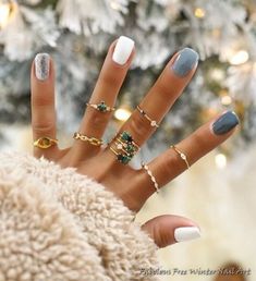 Cuff Nails Short, Tonality Nail Design, 5 Different Color Nails Winter, Nexgen Nails Ideas Spring, Club Nails Acrylic, Winter Nails Dipped, Simple Nails Acrylic Winter, Winter Gel Polish Nails, Salon Dip Nails