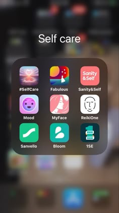 Self care Apps For Spirituality, Korean Apps Photo, Selfcare Apps Iphone, Self Growth Apps, Self Care Apps For Teens, Self Care Apps Free, Work Out Apps, Apps Must Have, Glow Up Apps