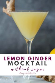 Lemon Ginger Mocktail, Ginger Mocktail Non Alcoholic, Low Sugar Mocktails Non Alcoholic, Lemon Mocktail, Ginger Mocktail, Ginger Mojito, Nonalcoholic Drinks, Best Non Alcoholic Drinks