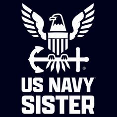 the us navy sister logo with an eagle and cross on it's back side