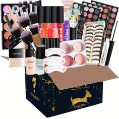 Product Information: Get ready to dazzle this festive season with the POPFEEL Makeup Gift Set! 🎁💄 This all-in-one professional makeup kit has everything you need to create stunning looks and beyond. Makeup Gift Set, Hair Dryer Stand, Ear Wax Removal Tool, Professional Makeup Kit, Gold Shades, Complete Makeup, Eid Al-adha, Carnival Makeup, Ear Wax Removal