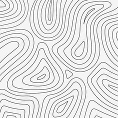 an abstract black and white pattern with wavy lines