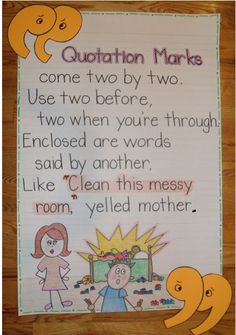 a sign that says, caution marks come two by two use two before, two when you're through enclosed are words said by another like clean this messy room