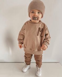 Beanie Outfit, Winter Baby Clothes