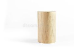 an empty wooden tube on a white background royalty images and clippings are included in this image