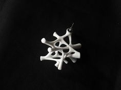 Inspiration: corals Crafting: 3D printed, then sanded and polished  Material: PLA, lightweight. Made to order. Please allow time for crafting. Futuristic Jewelry, Abstract Earrings, Art Science, Science Gifts, Coral Earrings, Ceramic Jewelry, Jewelry Unique, Unique Gifts For Her, Ocean Art