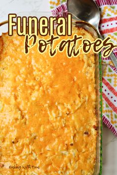 Funeral Potatoes Scalped Potatoes, Cheesy Hashbrown Potatoes, Hashbrown Potatoes, Cheesy Potatoes With Hashbrowns, Potato Substitute, Cheesy Hashbrown, Best Potato Recipes, Cheese Whiz, Cream Of Potato Soup