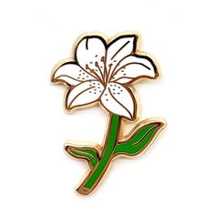 PRICES MAY VARY. IDEAL SIZE: 1.18", it is the perfect size for an art lapel pin. EXCELLENT QUALITY: Exquisite enamel pins crafted from top-quality metal with a stunning hand-painted oil coating. UNIQUE DESIGN: White Lily Flower, badge pins. NICE PACKING: Cute backpack pins with matching cards, packaged in hanging hole bags with 2 color clasps. BEST SERVICE: Order our enamel pins today. Guaranteed quality and customer support! "SKYFENGCN" original enamel pin brand is inspired by the fashion illus White Lily Flower, Cute Backpack, Backpack Pins, White Lily, Matching Cards, Travel Party, Enamel Lapel Pin, Cute Backpacks, White Lilies