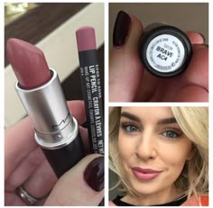 Mac Brave Lipstick, Mac Brave, Diy Kosmetik, Beauty Make-up, Pinterest Makeup, Nyc Shopping, Mac Lipstick, Makeup Hacks