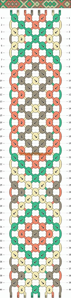 an image of a pattern with different colors