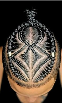 Braid Designs For Men, Hairstyles For Black Men, Cornrow Hairstyle, Braids With Fade, Braided Man Bun, Braid Styles For Men, Boy Braids Hairstyles, Cornrow Hairstyles For Men, Braids For Boys