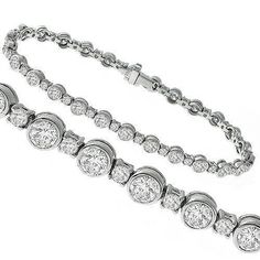 White Gold 6.75 Ct Round Cut Diamond Ladies Tennis Bracelet Solid Graff Diamonds, Ladies Tennis, Bracelet Diamond, Tennis Bracelet Diamond, Natural Earth, Diamond Bracelets, Braided Bracelets, Tennis Bracelet, Real Diamonds