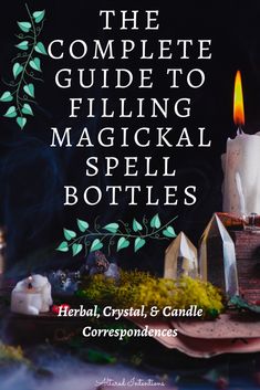 Wicca Correspondences, Spell Bottles Diy, Witchcraft Guide, Bottles Diy