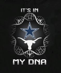 it's in my dna shirt with the logo of the texas longhorns