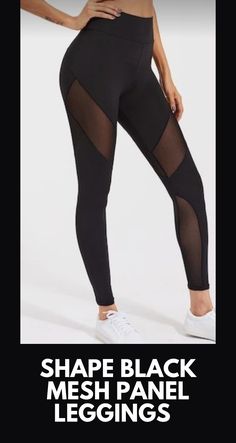 Mesh panel leggings are not just for workouts. Pair them with a stylish top or jacket, and you're ready for a casual outing with friends. Premium Leggings, Mesh Panel